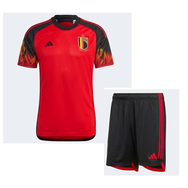 Camiseta Bélgica 1ª Niño 2022-2023